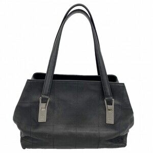 CHANEL Black Caviar Leather Bag